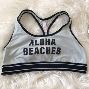 Pink Sports Bra